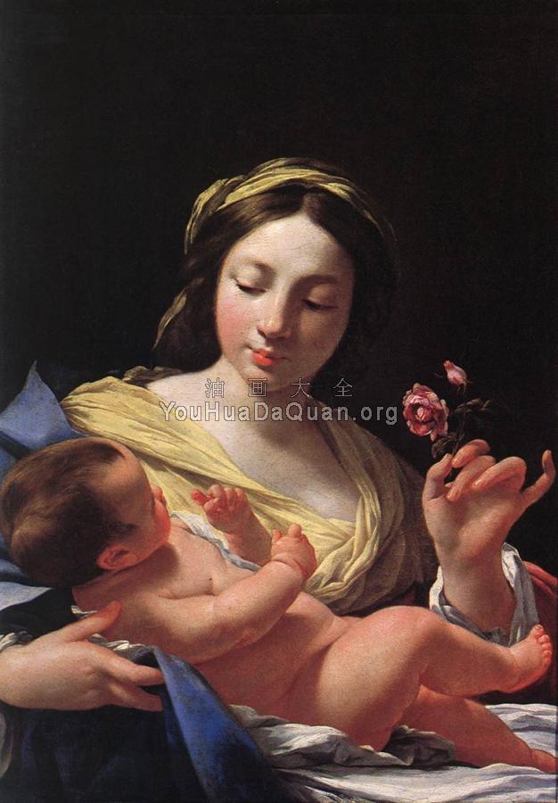 Virgin and Child - 西蒙·乌埃